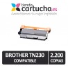 Toner NEGRO BROTHER TN 230 compatible