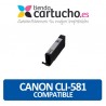 Canon CLI-581 Compatible Blau Photo