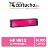 Cartuchos HP 991X Compatible Magenta