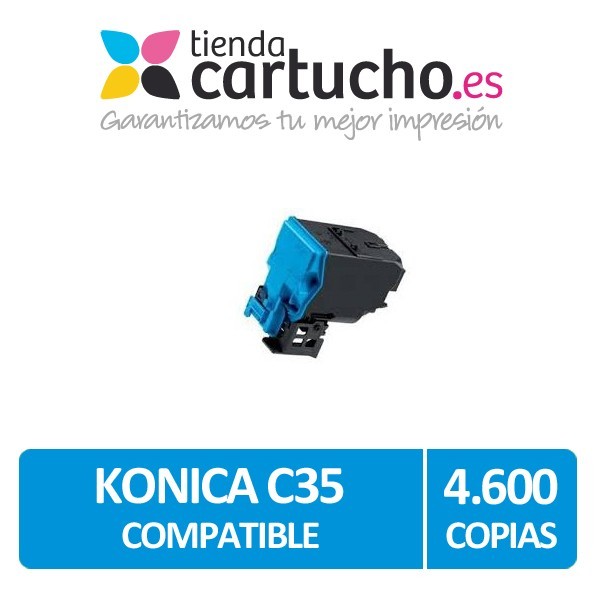 Toner Konica Minolta C35 Compatible Cyan