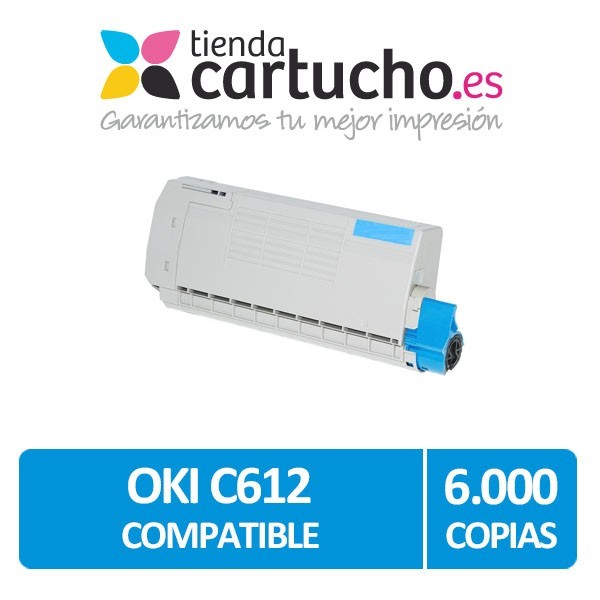 Toner OKI C612 Compatible Cyan