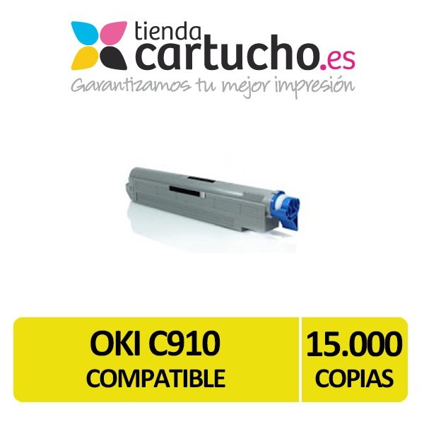 Toner OKI C910 Compatible Amarillo