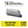 Toner OKI MC760 Compatible Amarillo