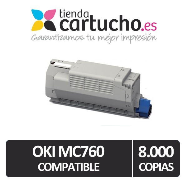 Toner OKI MC760 Compatible Negro