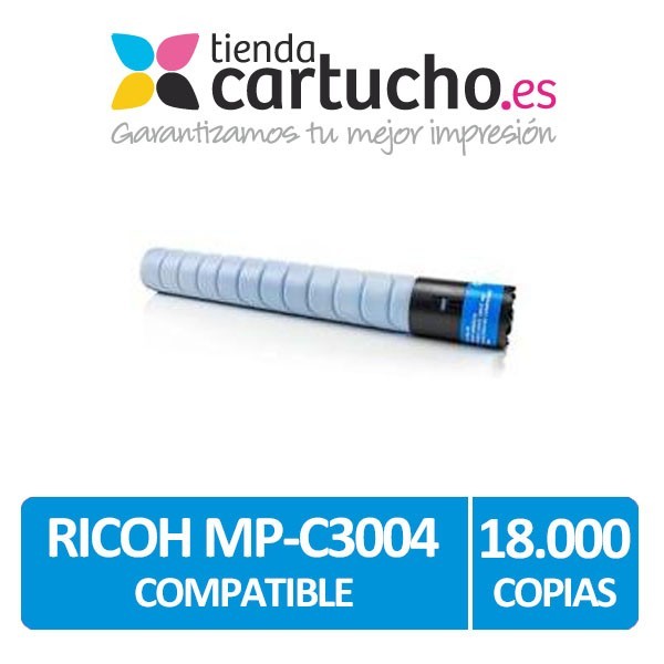 Toner Ricoh MP-C3004 Compatible Cyan