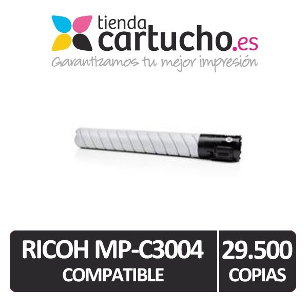 Toner Ricoh MP-C3004 Compatible Negro