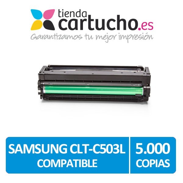 Toner Samsung CLT-C503L Compatible Cyan