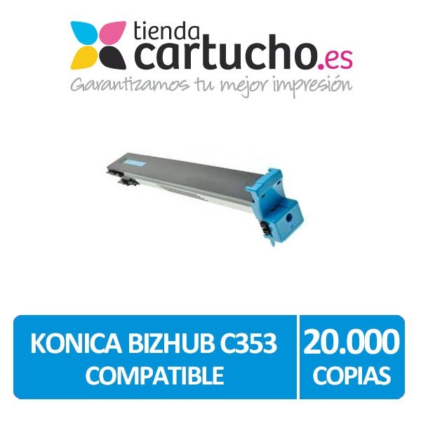 Toner Konica Minolta C353 Compatible Cyan