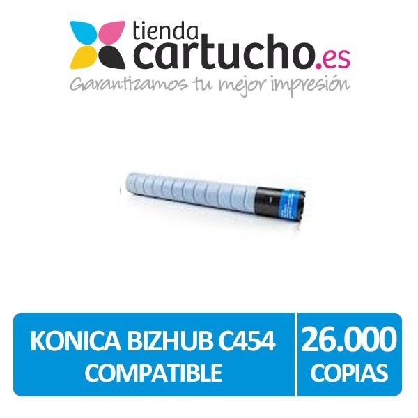 Toner Konica Minolta C454 / C554 Compatible Cyan