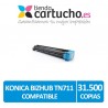 Toner Konica Minolta TN711 / C654 / C754 Compatible Cyan