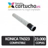 Toner Konica Minolta TN323 Compatible Negro