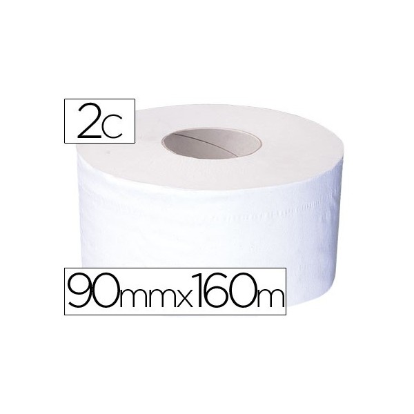 TORK Papel higienico mini jumbo 2 capas 160 mt para dispensador t2.