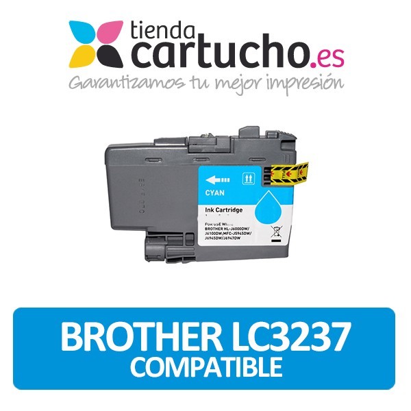 Brother LC3237 Compatible Cyan