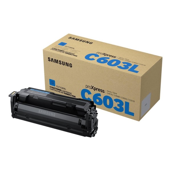 Original - Samsung CLT-C603L Cyan Cartucho de Toner - SU080A