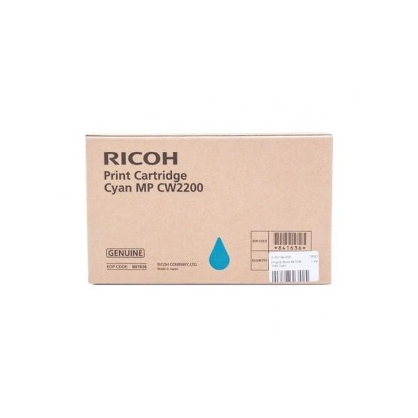 Original - Ricoh Aficio MP-CW2200SP Cyan Cartucho de Tinta - 841636/MP CW2200C