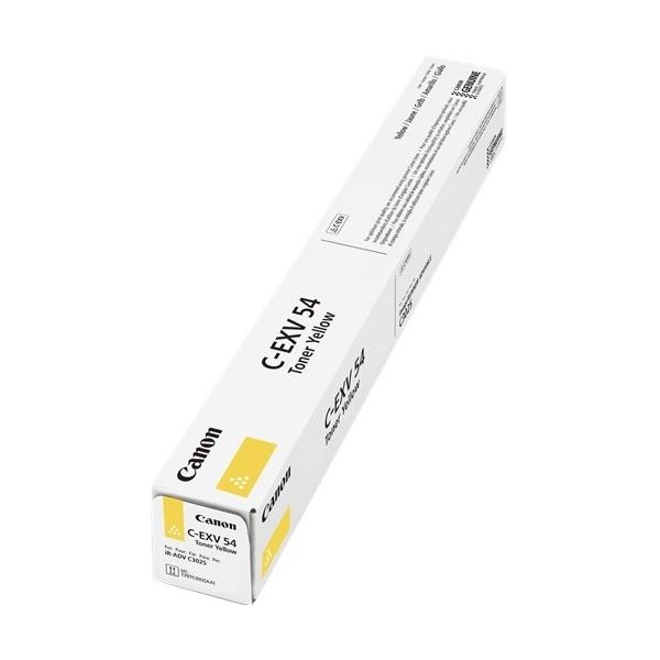 Original - Canon CEXV54 Amarillo Cartucho de Toner - 1397C002