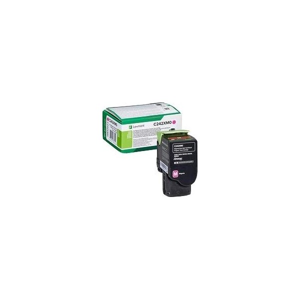 Original - Lexmark C2425/C2535/MC2425/MC2535/MC2640 Magenta Cartucho de Toner - C242XM0