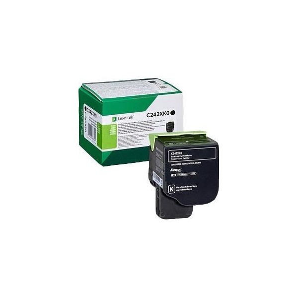 Original - Lexmark C2425/C2535/MC2425/MC2535/MC2640 Negro Cartucho de Toner - C242XK0