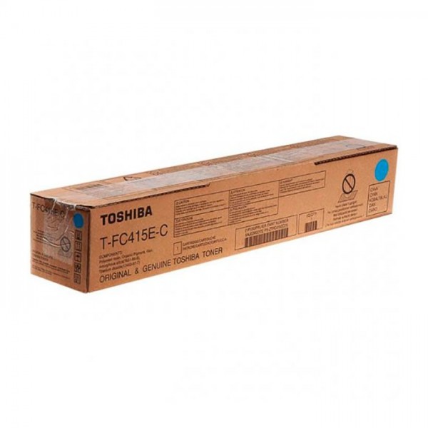 Original - Toshiba T-FC415EC Cyan Cartucho de Toner - 6AJ00000172