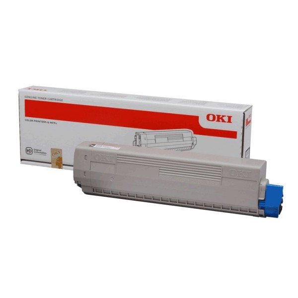 Original - OKI C831/C841 Negro Cartucho de Toner - 44844508