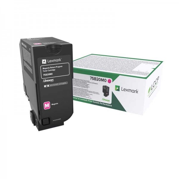 Original - Lexmark CS727/CS728/CX727 Magenta Cartucho de Toner - 75B20M0