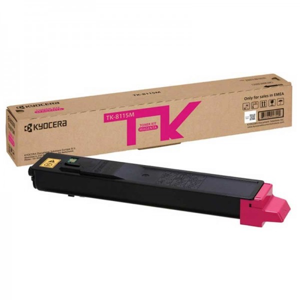 Original - Kyocera TK8115 Magenta Cartucho de Toner - 1T02P3BNL0/TK8115M