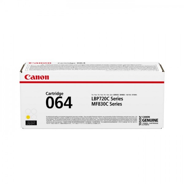 Original - Canon 064 Amarillo Cartucho de Toner - 4931C001