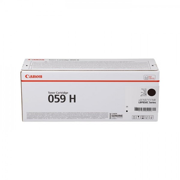 Original - Canon 059H Negro Cartucho de Toner - 3627C001