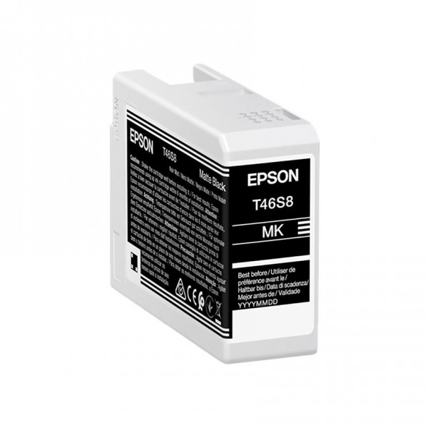 Original - Epson T46S8 Negro Mate Cartucho de Tinta - C13T46S800