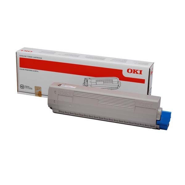 Original - OKI C822 Negro Cartucho de Toner - 44844616