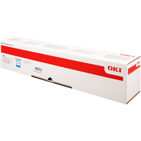 Original - OKI C911/C931 Cyan Cartucho de Toner - 45536415