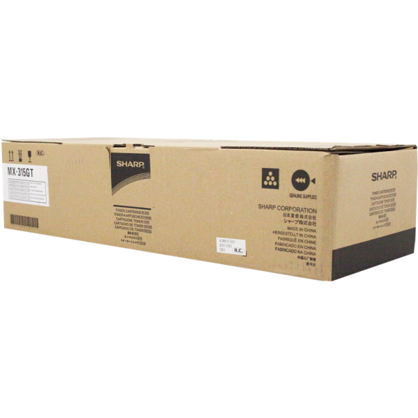 Original - Sharp MX315 Negro Cartucho de Toner - MX315GT