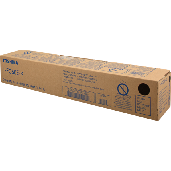 Original - Toshiba T-FC50EK Negro Cartucho de Toner - 6AJ00000114/6AJ00000224/6AJ00000298