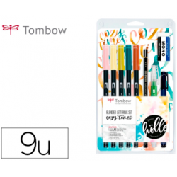 Set de caligrafia tombow...