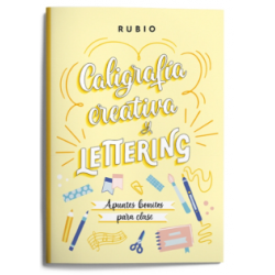 Cuaderno rubio lettering...