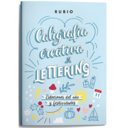 Cuaderno rubio lettering...