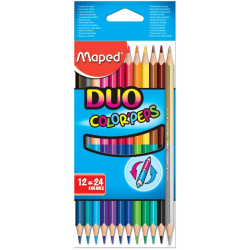 LAPIZ MAPED DUO COLOR PEPS...