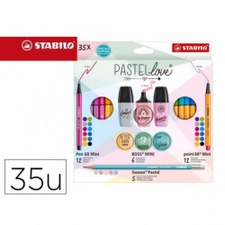 SET Stabilo Pastel LOVE...