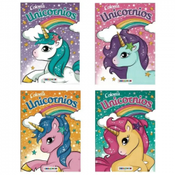 LIBROS Colorea UNICORNIOS 🦄