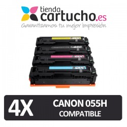 Toner Canon 055H Pack 4...