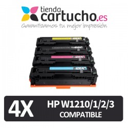 HP W2120/1/2/3A Negro Pack...