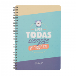 Pequeño Cuaderno A5 "A por...