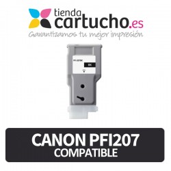 Canon PFI207 Negro Compatible