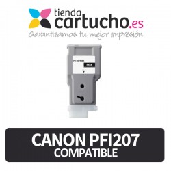 Canon PFI207 Negro Mate...