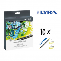 Pack 10 Rotulador Lyra Aqua...