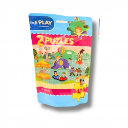 BOLSA 2 PUZZLES PARQUE &...