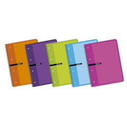 Cuaderno ENRI espiral 80h -...