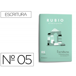 Cuaderno RUBIO 05 "Escritura"