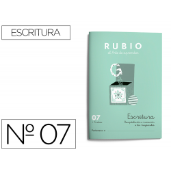 Cuaderno RUBIO 07 "Escritura"