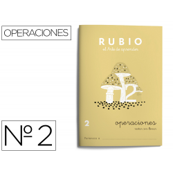 Cuaderno RUBIO 2 + 6 años...